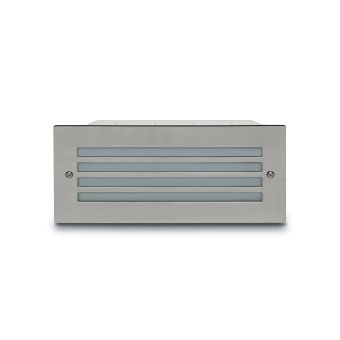 Moretti Luce / Infälld Belysning / Aluminium Modern LED / Wallbeam Inox 413 5W
