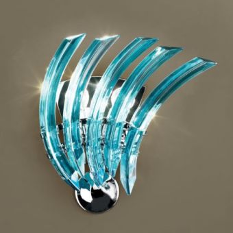 Patrizia Volpato / Wall Sconces / Rondò Murano Glass 24 Karat Gold PV-522-APPDX
