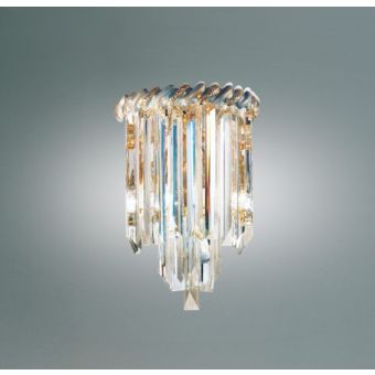 Patrizia Volpato / Wall Sconces / Cristalli Murano Glass 24 Karat Gold PV-6035-APP1