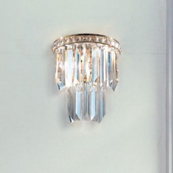 Patrizia Volpato / Wall Sconces / Cristalli Murano Glass 24 Karat Gold PV-7031-APP