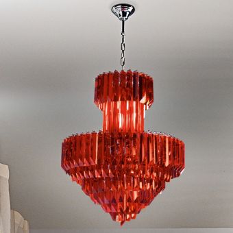 Patrizia Volpato / Chandeliers / Cristalli Murano Glass 24 Karat Gold 7060-65