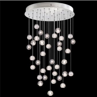 Natural Inspirations 34" Round Pendant Lamp 853440 by Fine Art Handcrafted Lighting