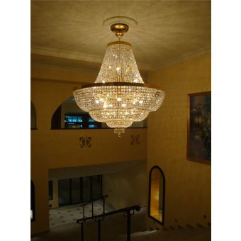 Italian Luxury Lighting / Chandeliers / Empire Large Crystal 64 Lights 9025 180