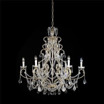 Badari / Chandeliers / Crystal B4-54-6RC/S/B