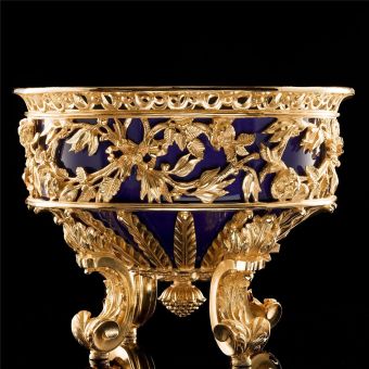 Badari / Decorative & Flower Vases / Flower Bowl V1-2005/PO/BL