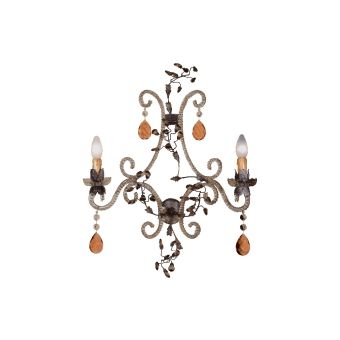 Mechini / Wall Lights / Clear and Colored Bohemian Crystal A256/2