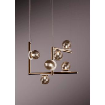 Alabastro Italiano / Pendants & Suspension Lights / Afrodite Double