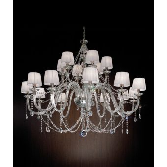 Euroluce Lampadari / Arcobaleno Clear L12+6 Shade