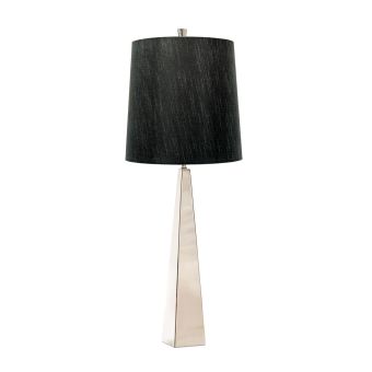 Elstead Lighting / Table Lamps / Ascent Polished nickel with Black Shade