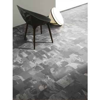 Berti / Diesel Vardagsrum med Berti / Grey parquet Ice Camo