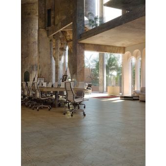 Berti / Diesel Living With Berti / Stud Grey Light Parquet