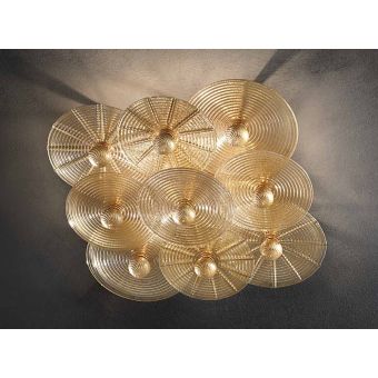 Glass & Glass Murano / Semi-Flush Mounts / Habitat Creative 2 ART. 290/P