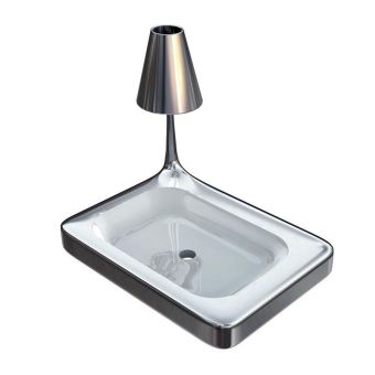 Bisazza / Washbasins / Bagno - the hayon collection / Anemone Platinum