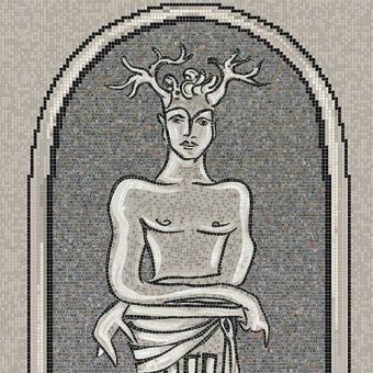 Bisazza / Mosaico - Decorations / Cerf Gris (Timeless)