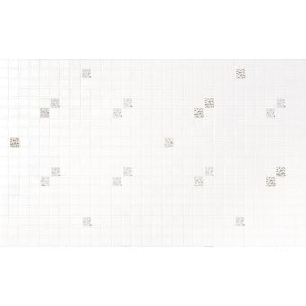 Bisazza / Mosaico - Decorations / Diagonale Bianco Oro (Luxe)