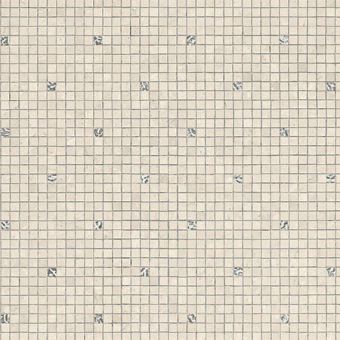Bisazza / Marmosaico - Decorations / Fiorichiari Crema Platino