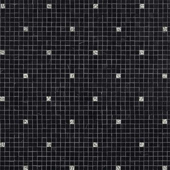 Bisazza / Marmosaico - Decorations / Fiorichiari Nero Platino