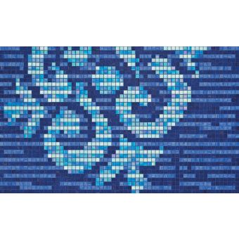 Bisazza / Mosaico - Decorations / Ginseng Blue (Modern)