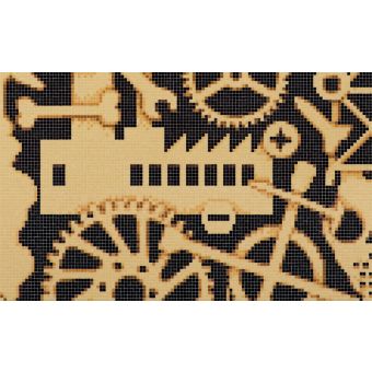 Bisazza / Mosaico - Decorations / Industry Amber (Modern)