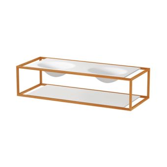 Bisazza / Consoles with washbasin / Bagno - the nendo collection / Kiwaku Duo