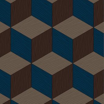 Bisazza / Wood - Decorations / New Escalier Bleu