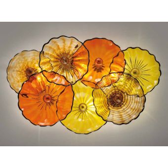 Glass & Glass Murano / Wall Sconces / Habitat Creative 1 ART. 190/A