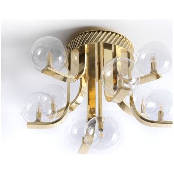 Badari / Semi-Flush Mounts / Bubble A5-BU-BR-GL