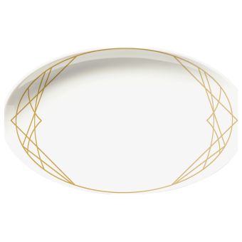 Le Porcellane / Plates & Bowls Tabletop / Baroqeat Gold 5871