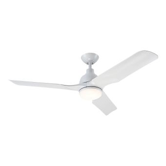 Elstead Lighting / Ceiling Lights / Aviateur - 52in / 132cm Fan - Matte White