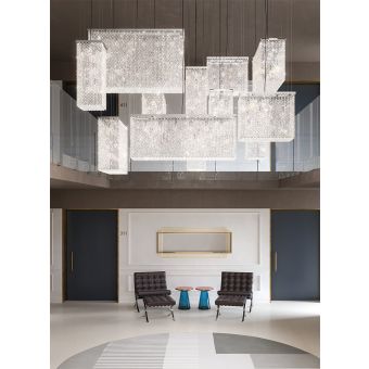Masiero / Pendants & Suspension Lights / CUBO COMBO S12 200 SQ