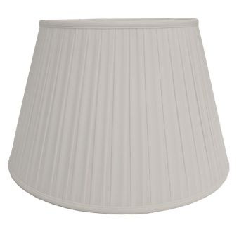 Elstead Lighting / / 20"" Cotton Box Pleat Ivory (51Cm)
