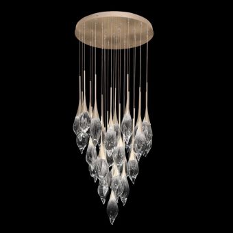 Fine Art Handcrafted Lighting / Pendants & Suspension Lights / Mayu Round Tall 100131