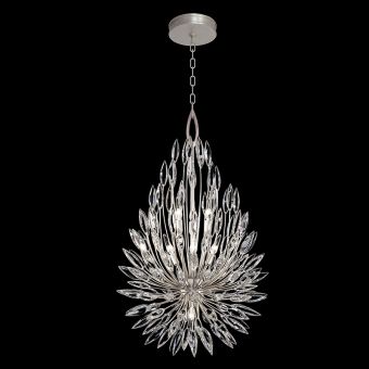 Fine Art Handcrafted Lighting / Pendant Lights / Lily Buds 24″ Round 883840 
