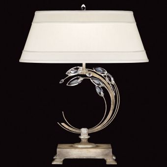 Fine Art Handcrafted Lighting / Table Lamps / Crystal Laurel 31″ LSF 771510 778010 