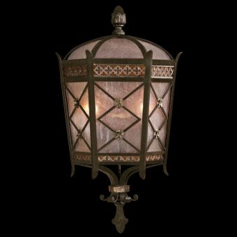 Fine Art Handcrafted Lighting / Outdoor Sconces / Chateau Outdoor 22″ 402781 