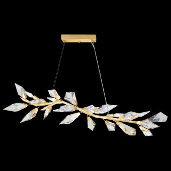 Fine Art Handcrafted Lighting / Pendant Lights / Foret 47.5″ Linear 908340 