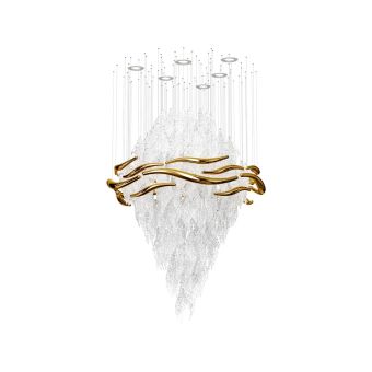 Sans Souci / Chandeliers / Frosty leaves L2