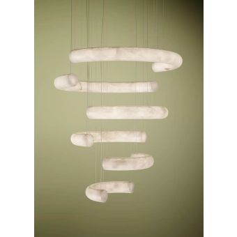 Alabastro Italiano / Pendants & Suspension Lights / Futatsu