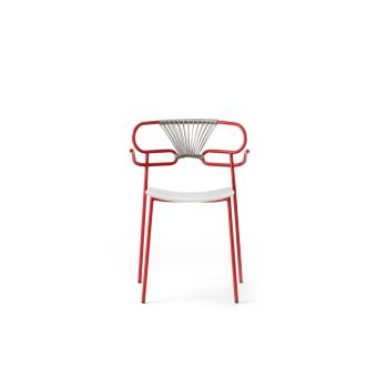 Traba / Chairs / Genoa Met Cross Armchair TR-0048-MET-CROSS