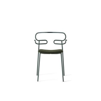 Traba / Chairs / Genoa Met Im Armchair TR-0048-MET-IM