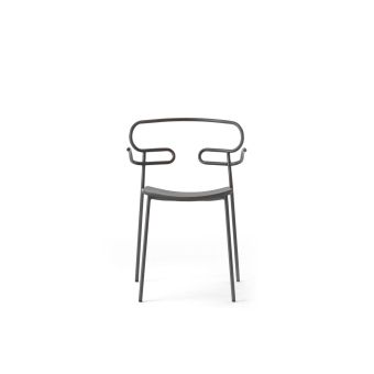 Traba / Chairs / Genoa Met Pu Armchair TR-0048-MET-PU