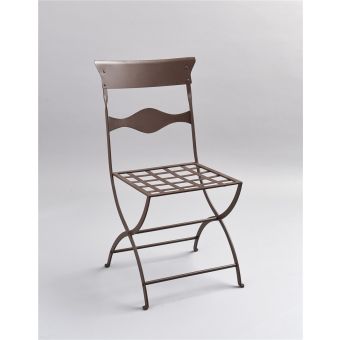 Officina Ciani / Outdoor Chairs / Foldable From Metal GF4026CH Due lamiere