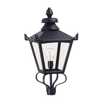 Elstead Lighting / Head for Outdoor Post Lights / Grampian Black