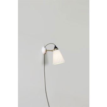 Original BTC / Wall Lights / Hector Pleat Medium PSC/Brass