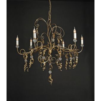 Officina Ciani / Chandeliers / with Iron Spirals HL1050CH-6