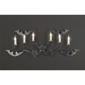 Officina Ciani / Vägglampor / Metal with Crystals Details HL1055WA-6 Marot