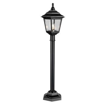 Elstead Lighting / Outdoor Post Lights / Kerry Pillar Lantern Black