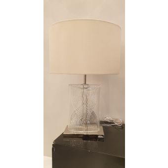 Il Paralume Marina / Table Lamps / Classic / Lampada cristallo rettangolare