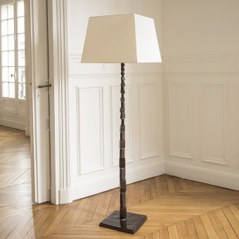 Objet Insolite / Bronze floor lamp / Lampadaire Fragile