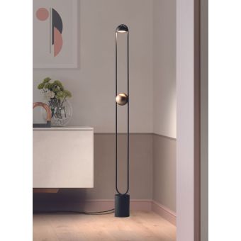 Masiero / Floor Lamps / Luppiter Stl 1 11 Metal Sphere
